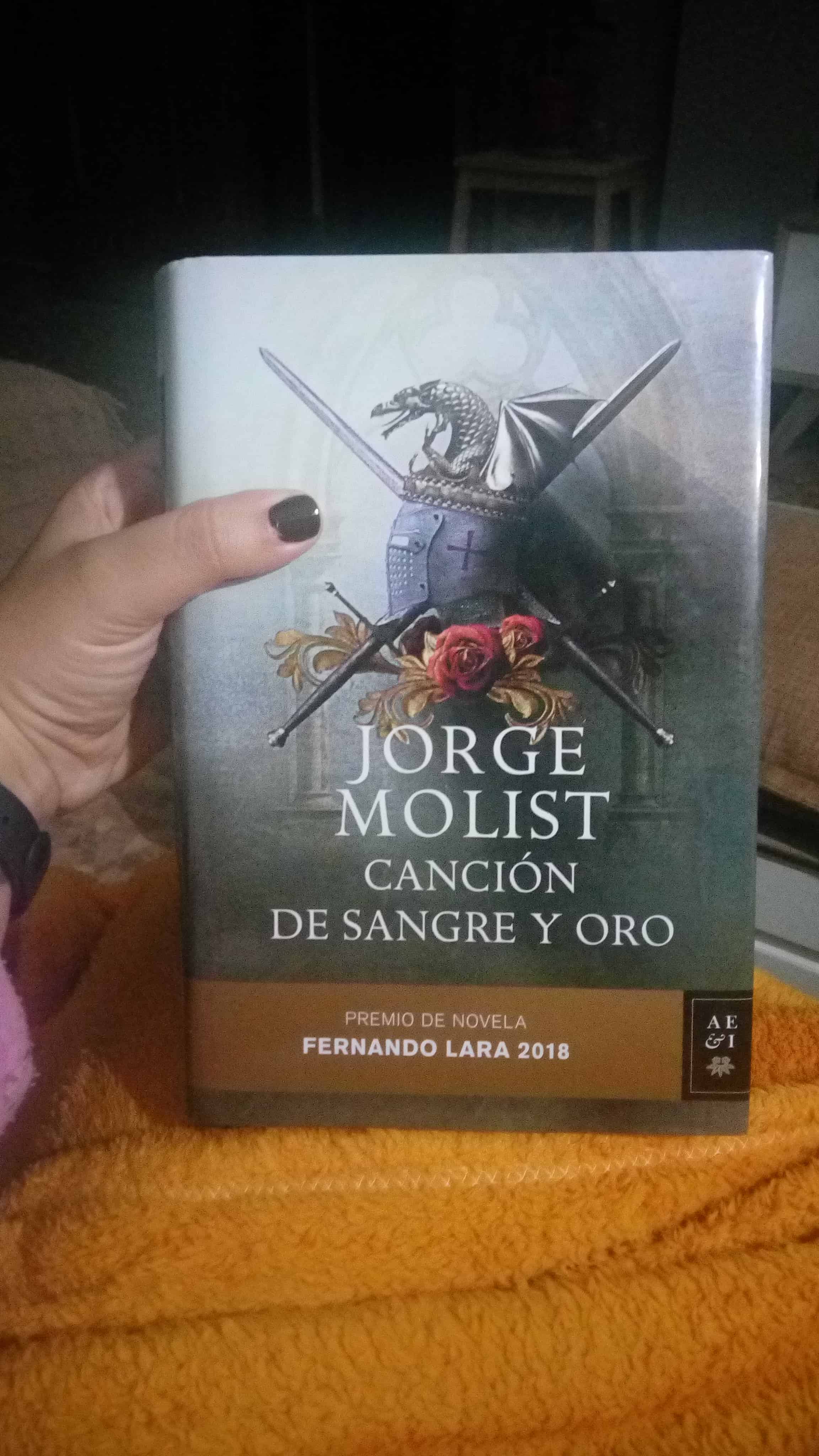 CANCIÓN DE SANGRE Y ORO, de Jorge Molist.
