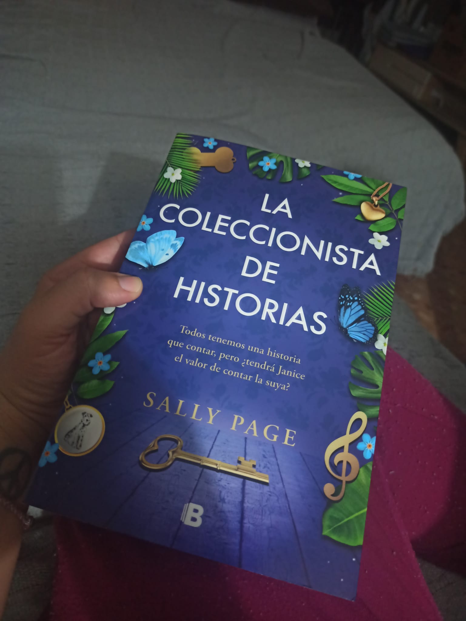 LA COLECCIONISTA DE HISTORIAS, de Sally Page.